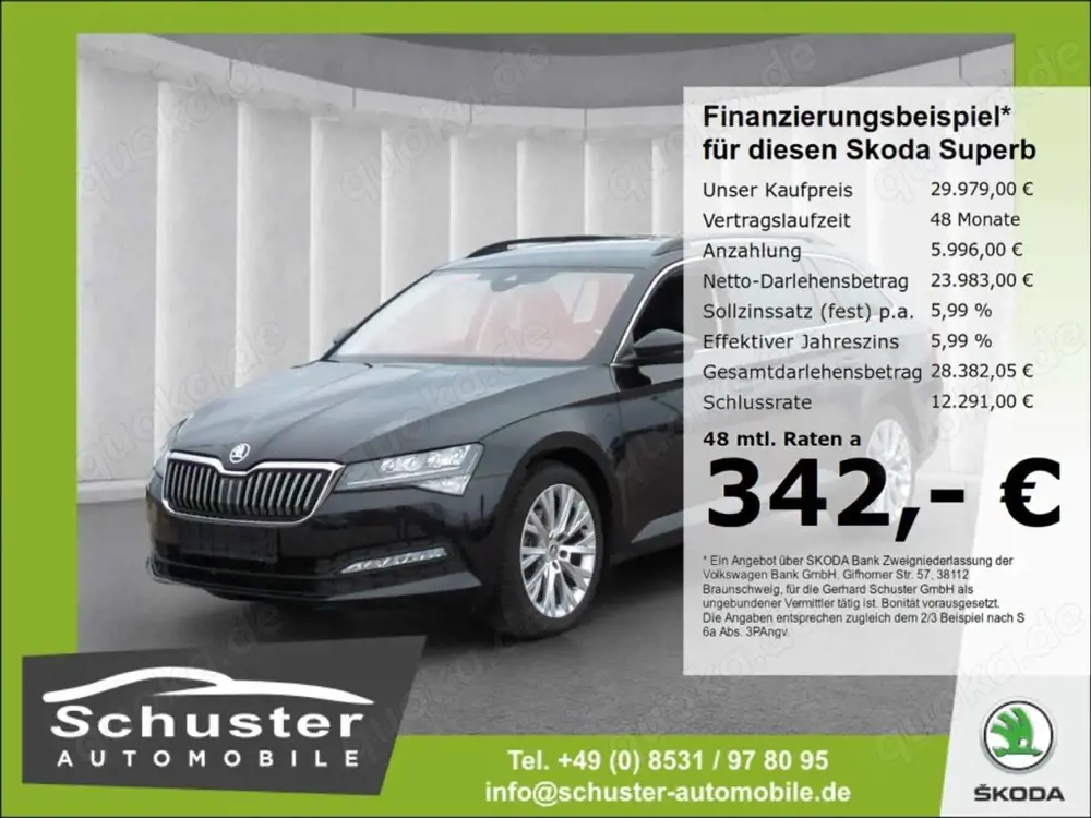 Skoda Superb Combi TDI*DSG AHK ACC R-Kam Navi el.Heckk