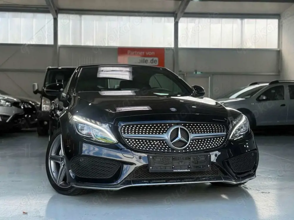 Mercedes-Benz C 220 Cabrio AMG-Line Burmester Kamera Totwinkel
