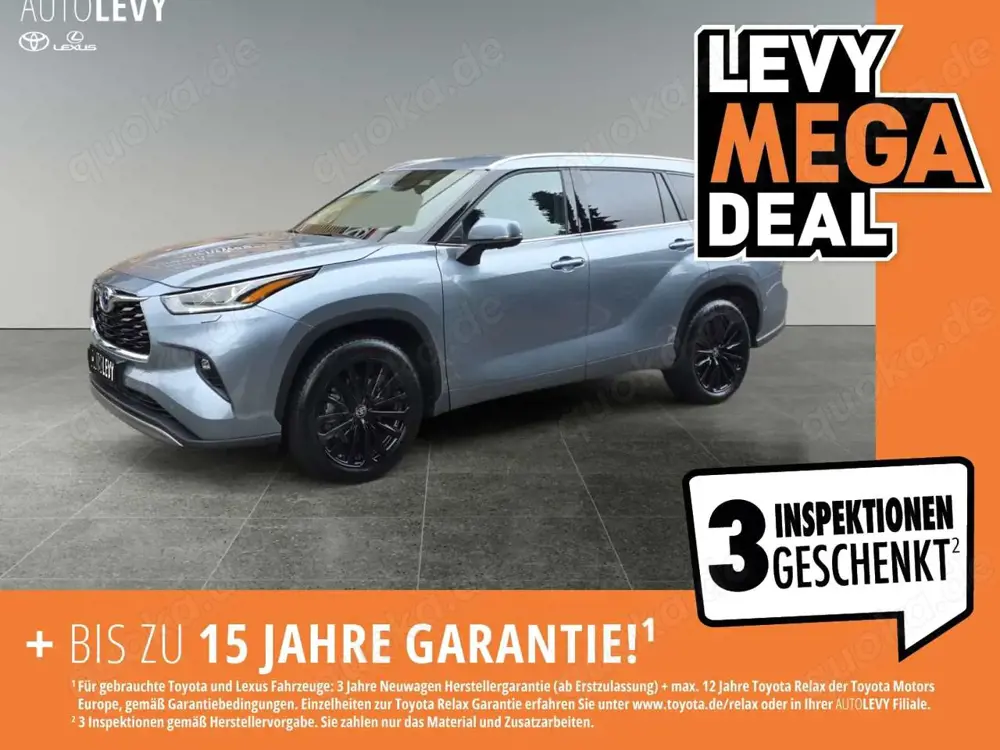 Toyota Highlander 2.5 Luxury ++Leder+Allwetter+AHK+JBL++