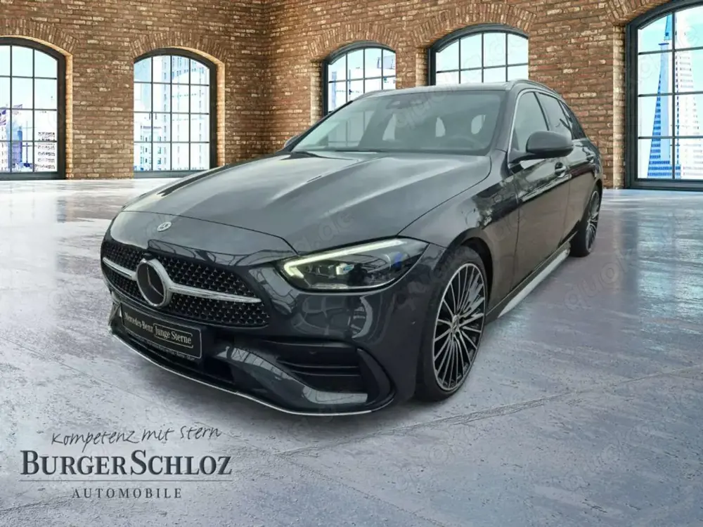 Mercedes-Benz C 300 d T-Modell ACC AHK AUT Akustikglas Kam. LM