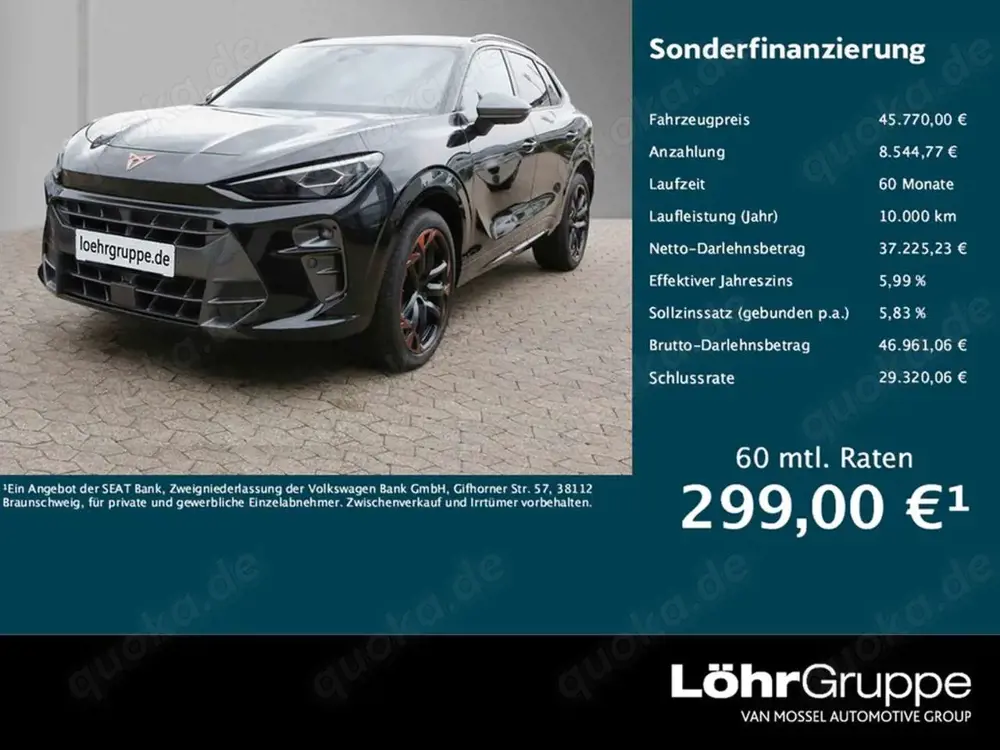 CUPRA Terramar VZ 2.0 TSI-7-Gang DSG 4Drive CAL