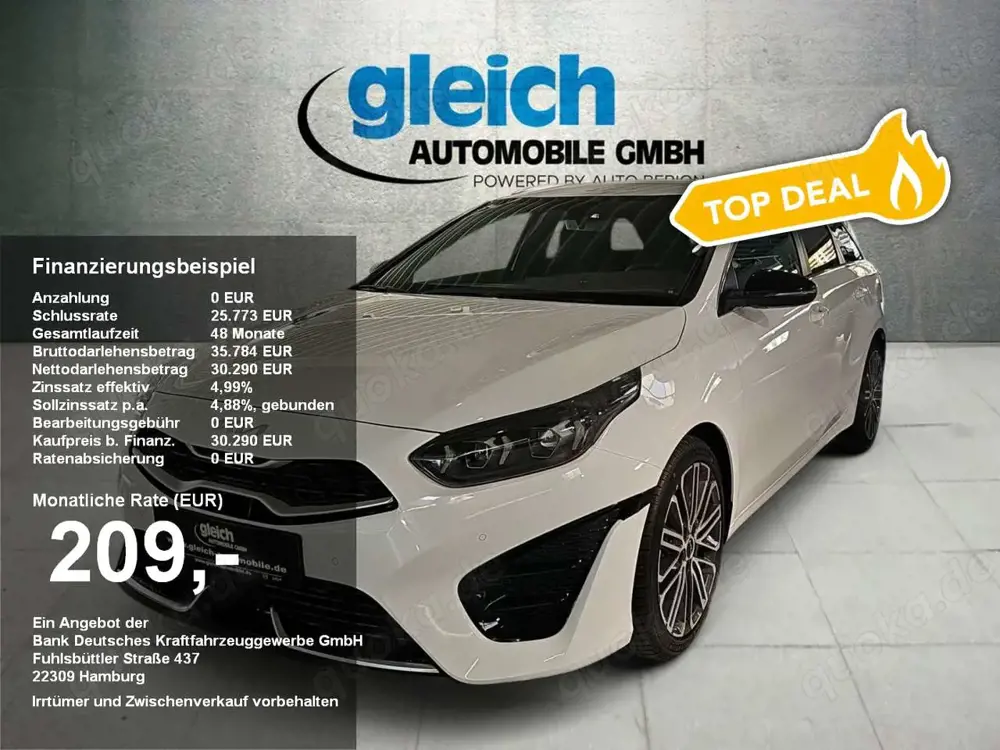 Kia Ceed SW / cee'd SW Ceed Sportswagon 1.5 T-GDI-  GT Line ACC KeyLess