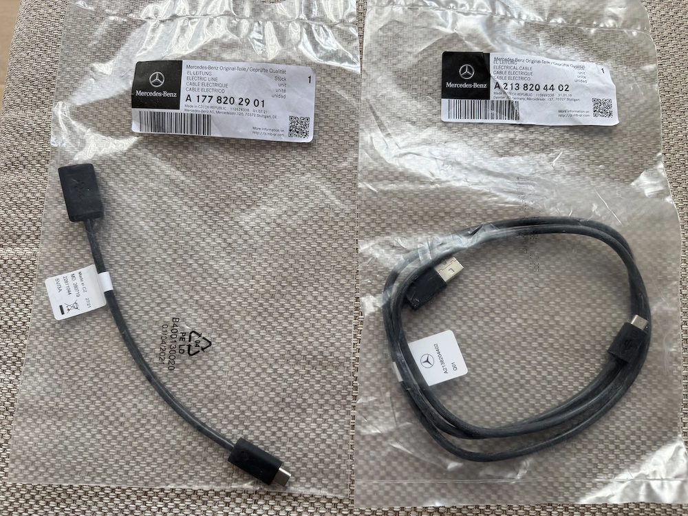 Original Mercedes media interface kabel A1778202901-A2138204402