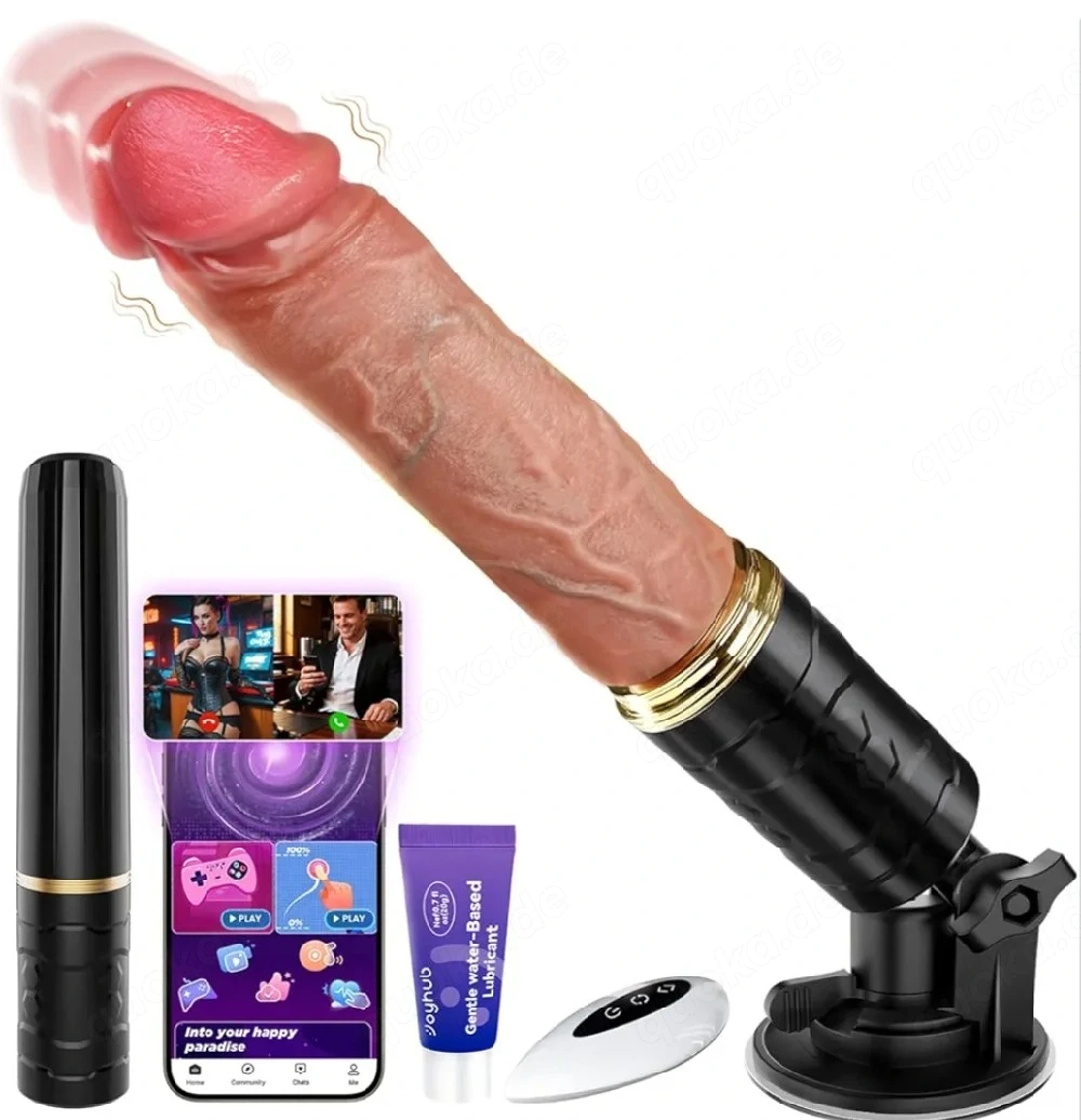Vibrator Dildo mit KI-Sync APP Sex Spielzeug Penis Sexmaschine NEU
