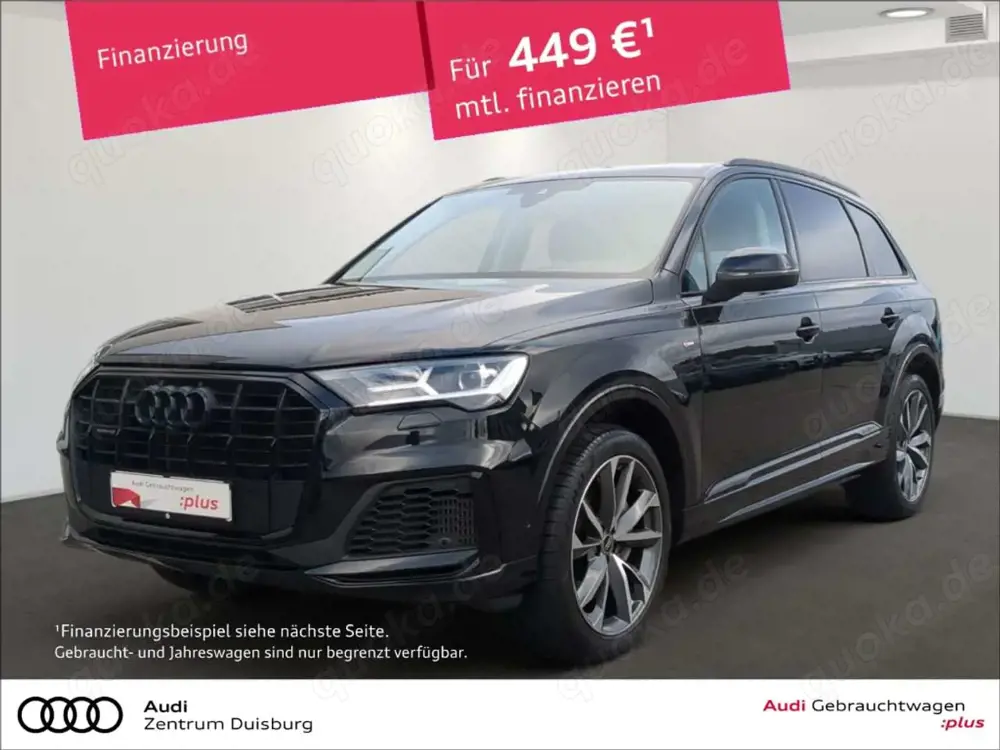 Audi Q7 55 TFSI e quattro S line RFK Luftfederung Navi Coc