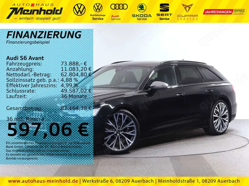Audi S6 TDI tiptronic, AHK, Standh., BQ, 21"