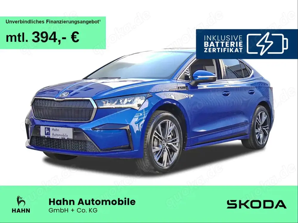 Skoda Enyaq Coupé 85 286PS Navi ACC Kessy PDC Kam SHZ