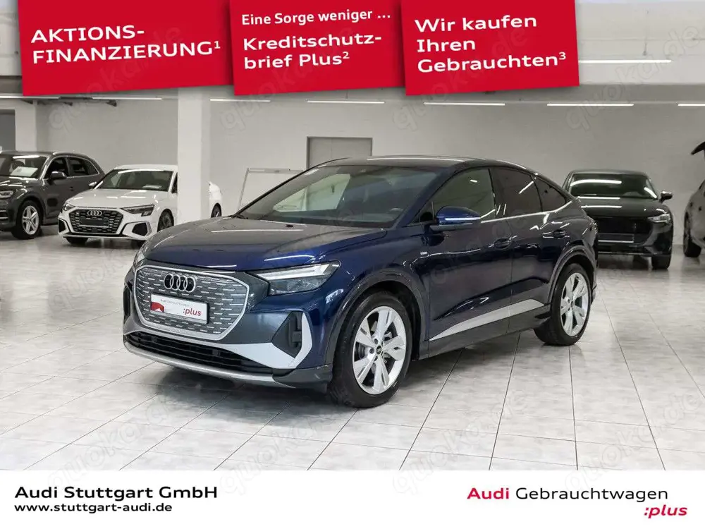 Audi Q4 e-tron 50 quattro Sportback S line Head Up VC