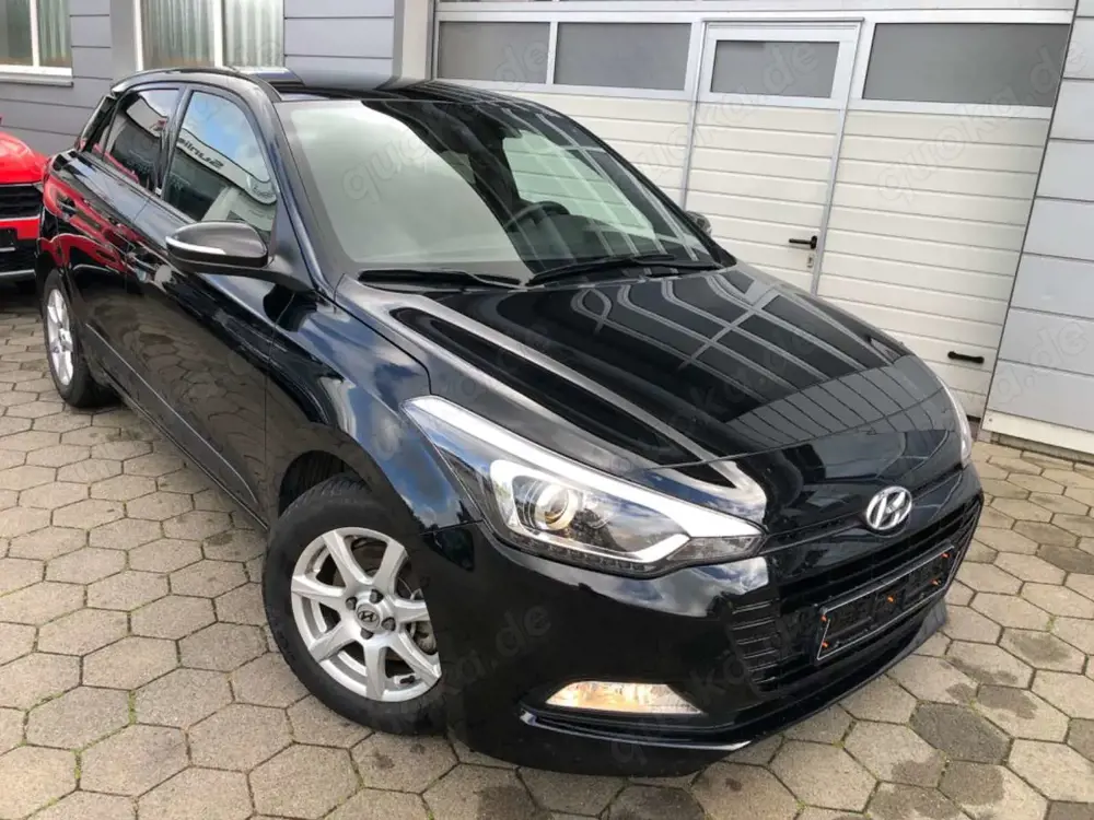 Hyundai i20 blue Passion