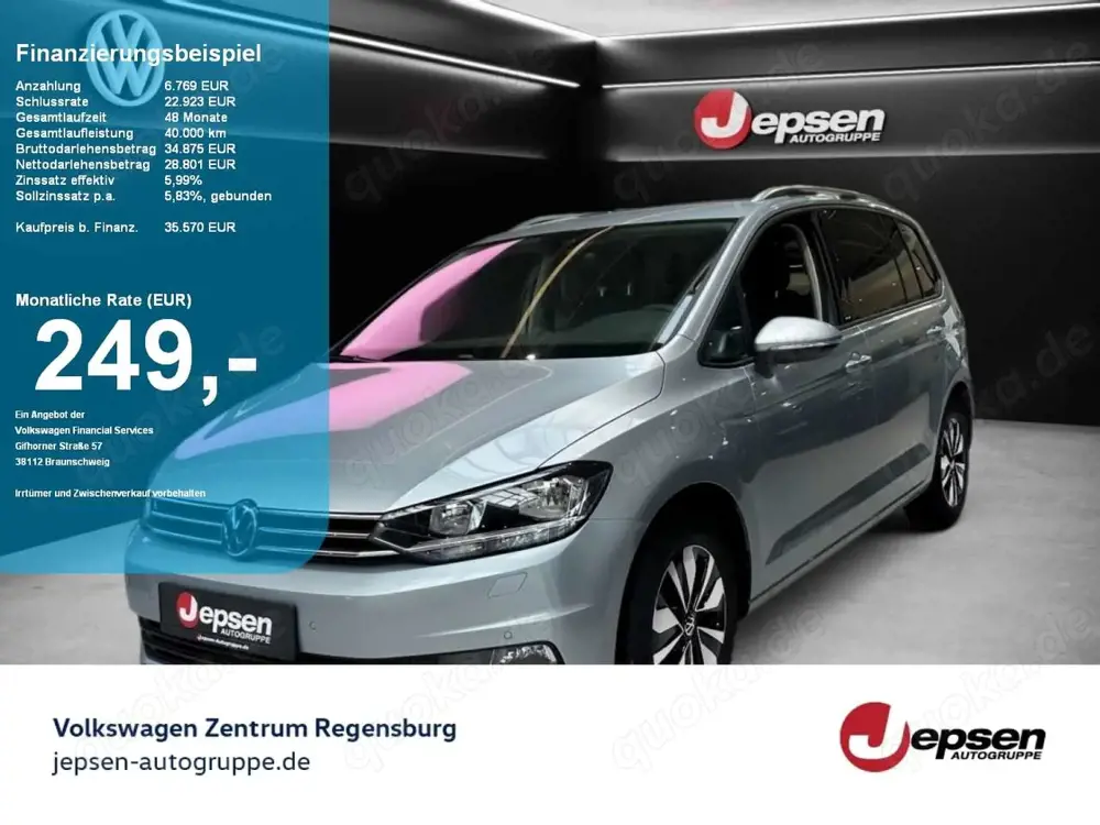 Volkswagen Touran MOVE 1.5 TSI DSG ACC R-KAMERA SHZ