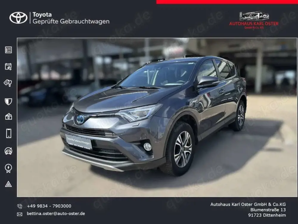 Toyota RAV 4 2.5 4x4 Hybrid Team Deutschland