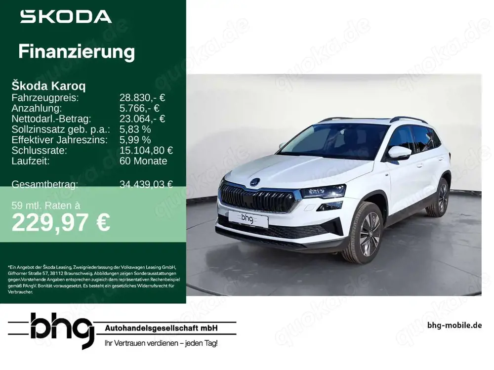 Skoda Karoq 1.5 TSI ACT Selection Kamera
