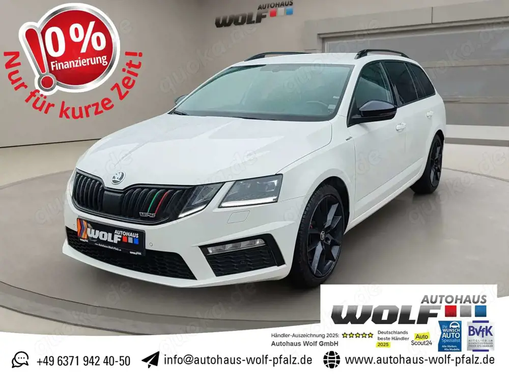 Skoda Octavia RS 2.0 TDI KESSY~Light Assist~AHK~GRA~LED~PDC