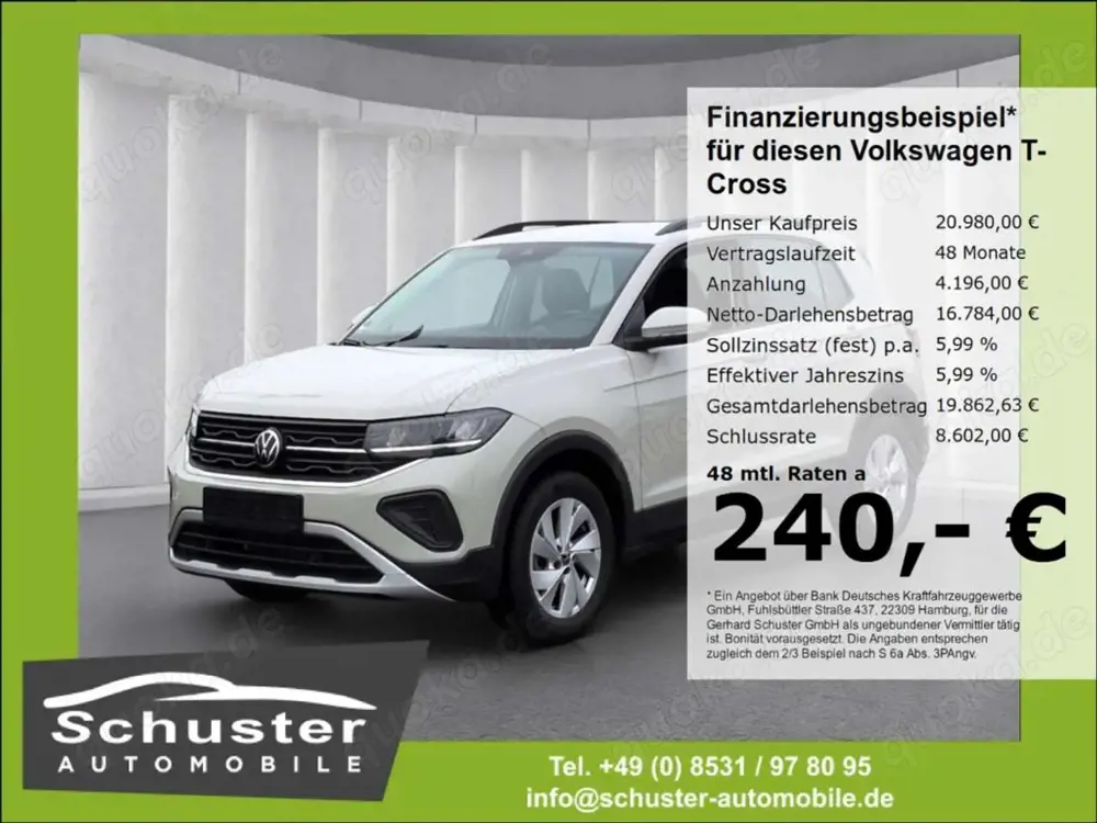 Volkswagen T-Cross Life 1.0TSI*ACC LED Navi R-Kam digCockp