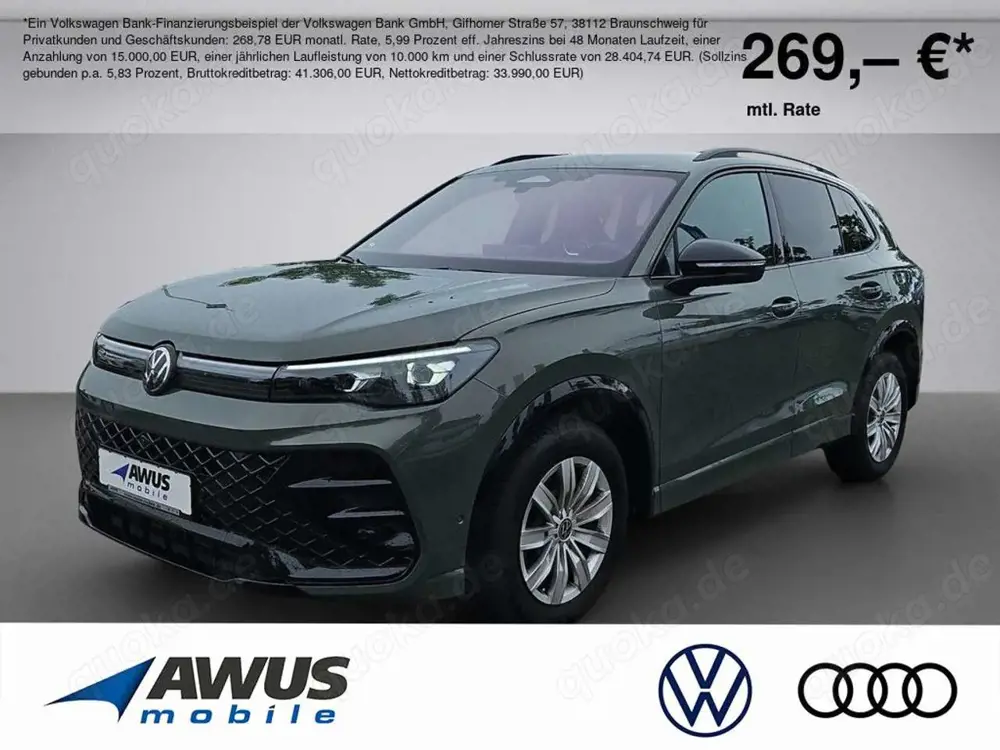 Volkswagen Tiguan 2.0TDI DSG 4Motion R-Line AHK