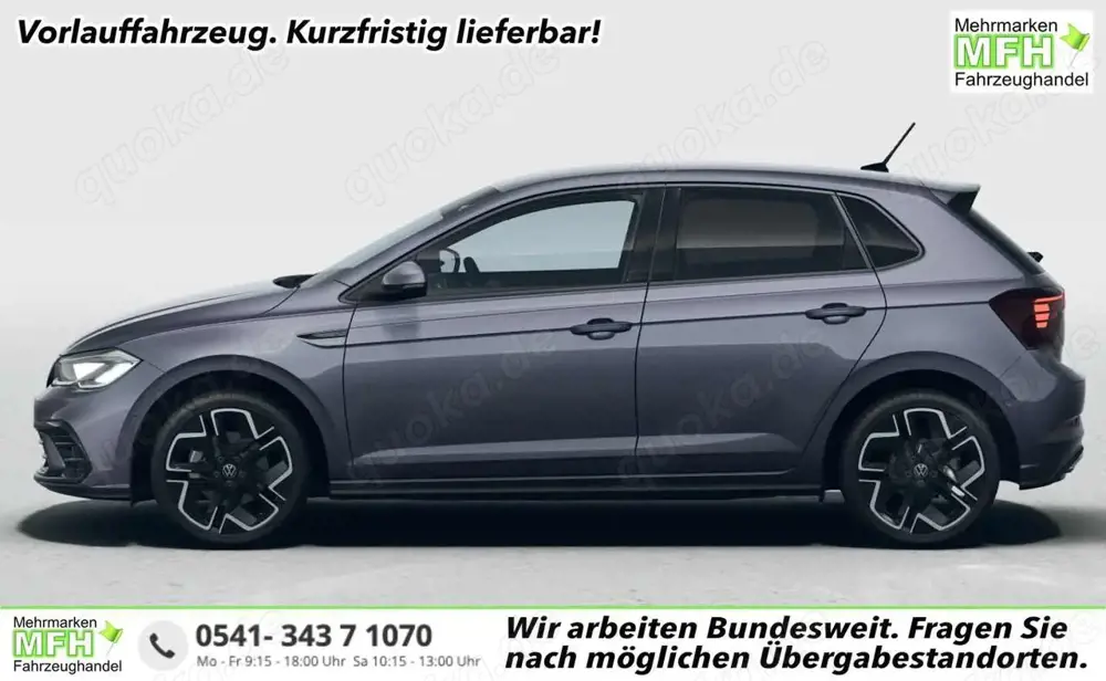 Volkswagen Polo R-Line ParkA Kam PrivG SHZ Keyl AC2Zone 17Z 85 ...