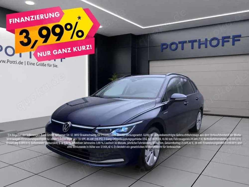 Volkswagen Golf Variant 2.0 TDI DSG STYLE STDHZG AHK NAVI L