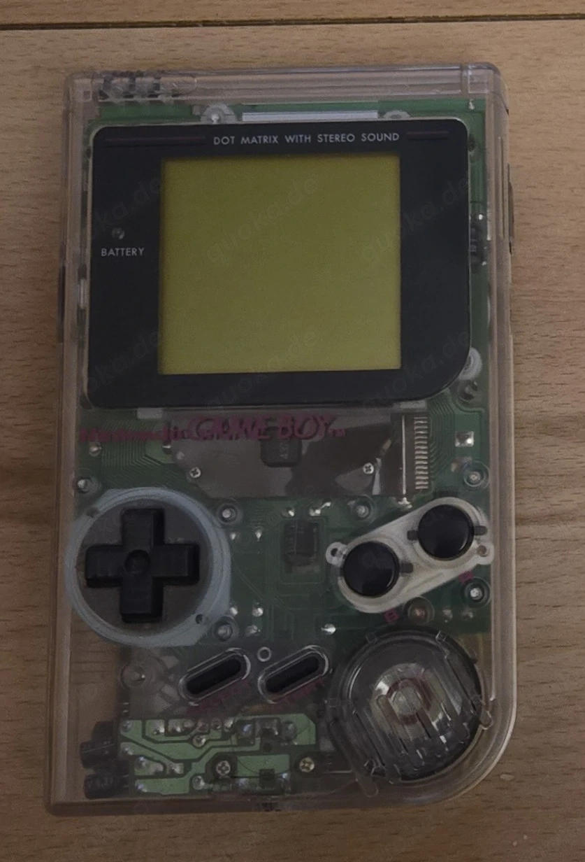Nintendo Game Boy Classic Handheld-Konsole Retro Clear DMG-01
