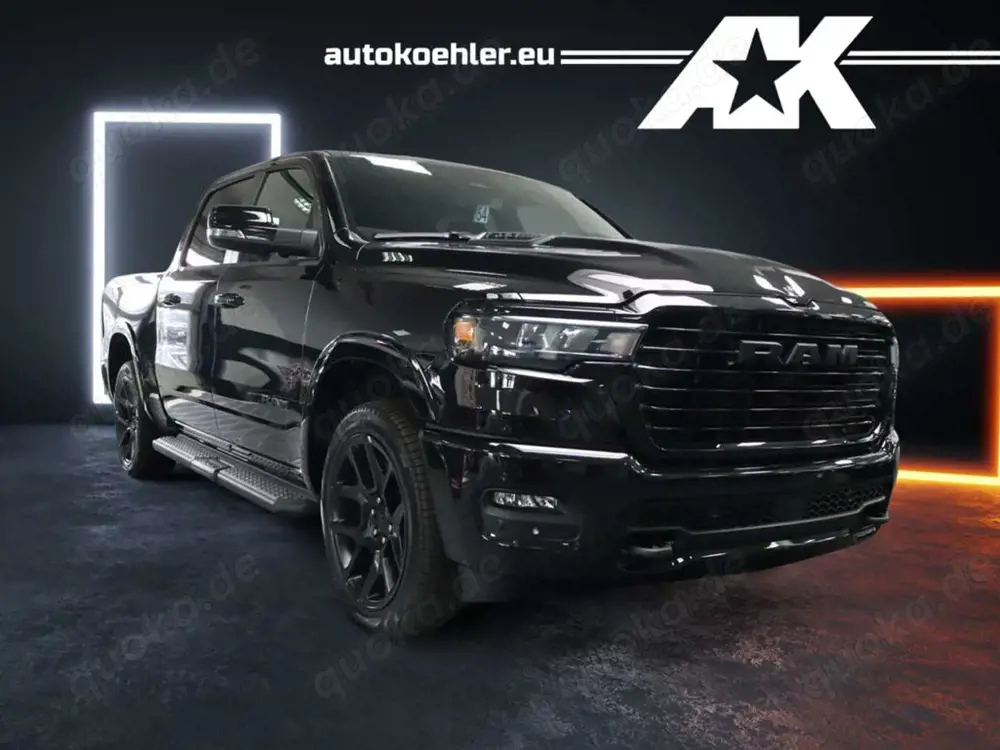 Dodge RAM 1500 Laramie NIGHT LPG, NAP Klappenaupuff