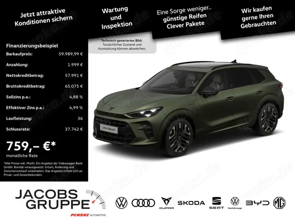 CUPRA Terramar VZ Tribe Edition 1.5 eHybrid Abt Paket