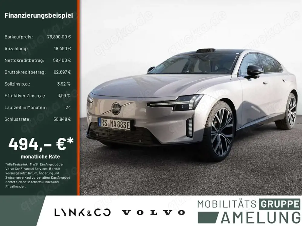 Volvo ES90 Single Motor Extended Range Ultra 360°