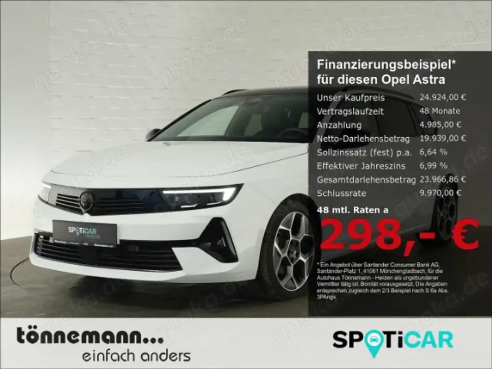 Opel Astra L ST ULTIMATE AT+LED LICHT+NAVI+360 GRAD KAMERA+SI