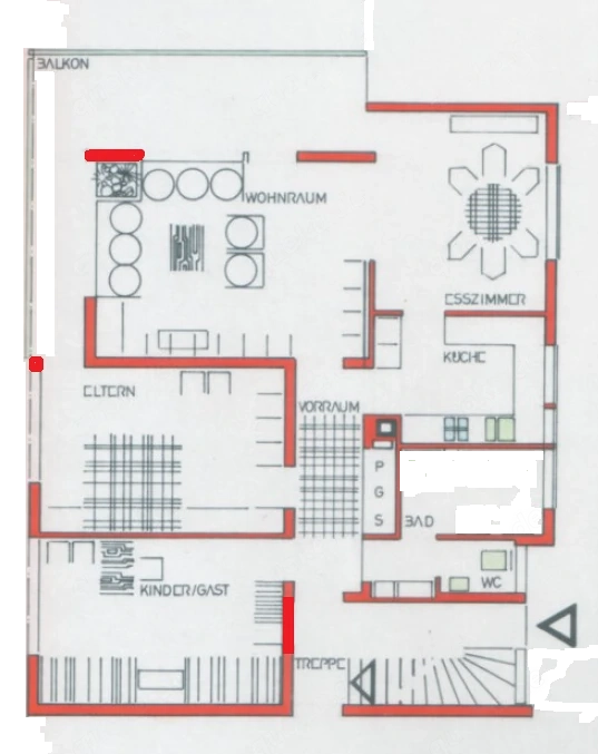 Helle 3,5 Zimmer Wohnung