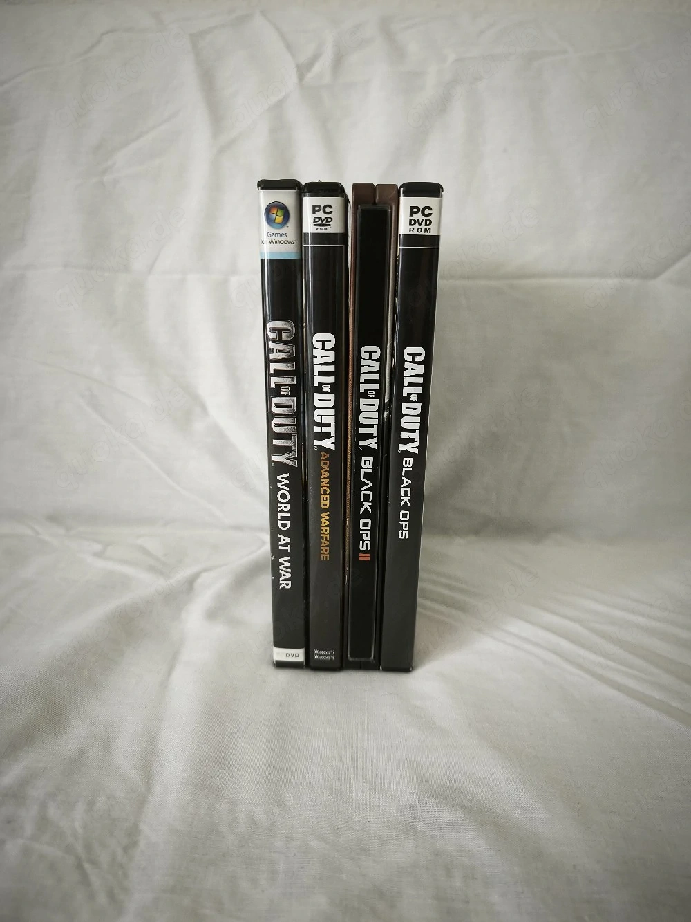 PC | 4x Call of Duty Spiele. Black Ops 1   Black Ops 2   World At War   Advanced Warfare. Stellbook 