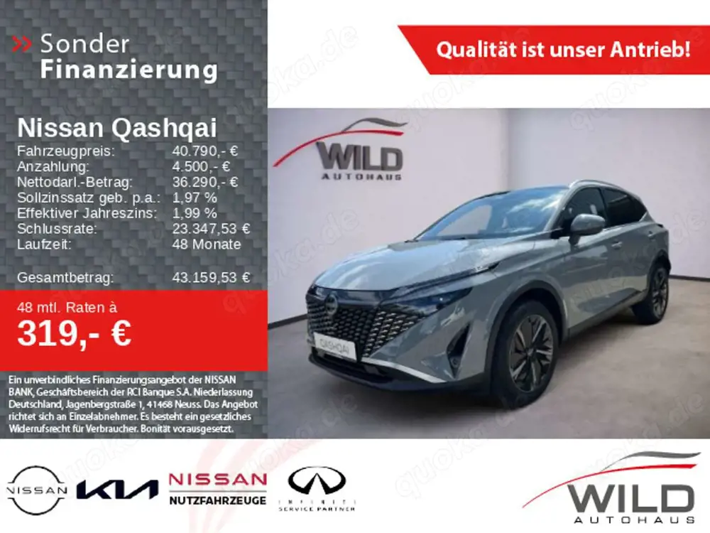 Nissan Qashqai 1.3 DIG-T MHEV Tekna Xtronic 4x4 LED SHZ