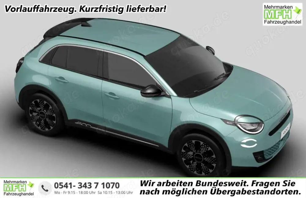 Fiat 600 La Prima Hybrid SHZ eHK ACC Nav Kam 360°PDC 107...