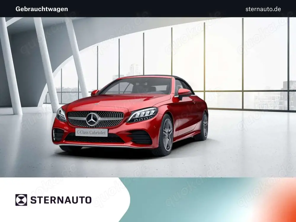 Mercedes-Benz C 200 C 200 Cabriolet AMG Distro RüKam HUD Comand LED