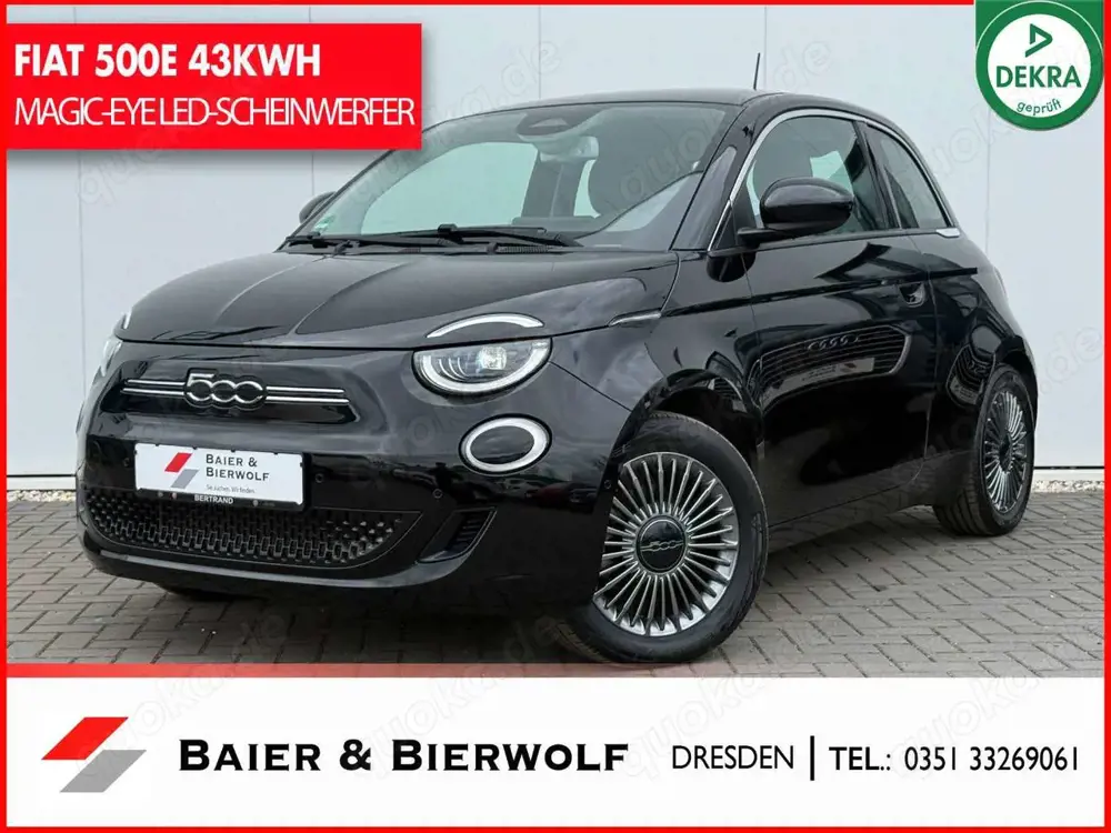 Fiat 500e 500 e 42KWH Icon LED PDC RFK CARPLAY NAVI
