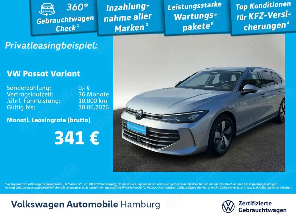 Volkswagen Passat Variant 1.5 TSI eHybrid DSG AHK HeadUp