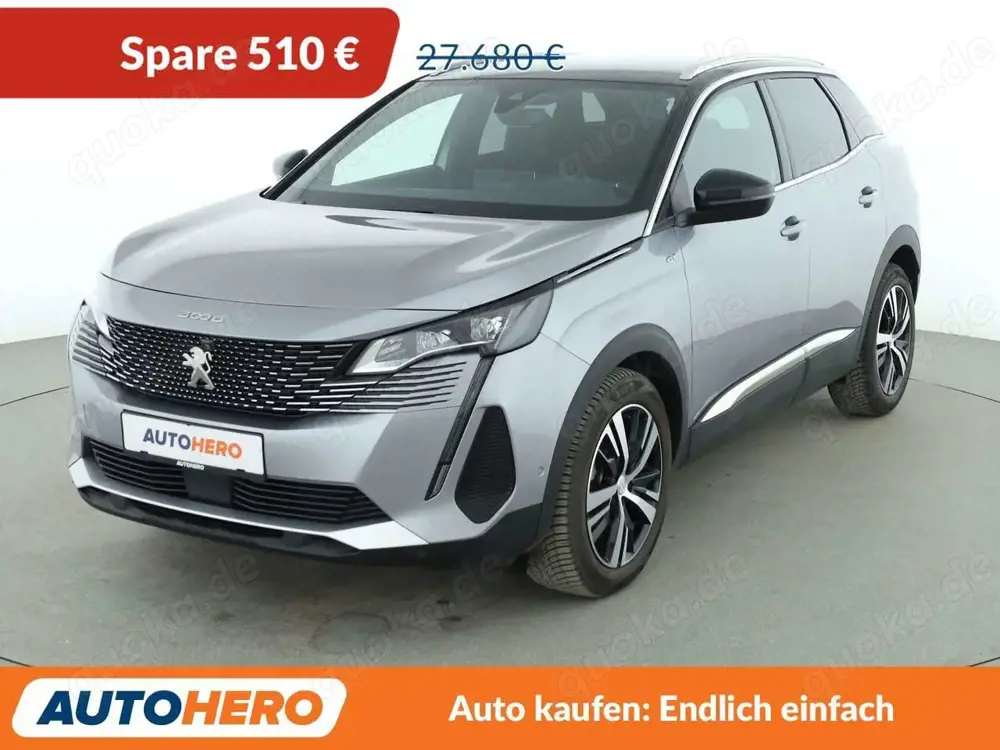 Peugeot 3008 1.2 Mild-Hybrid 136 GT Aut*NAVI*LED*TEMPO*CAM*