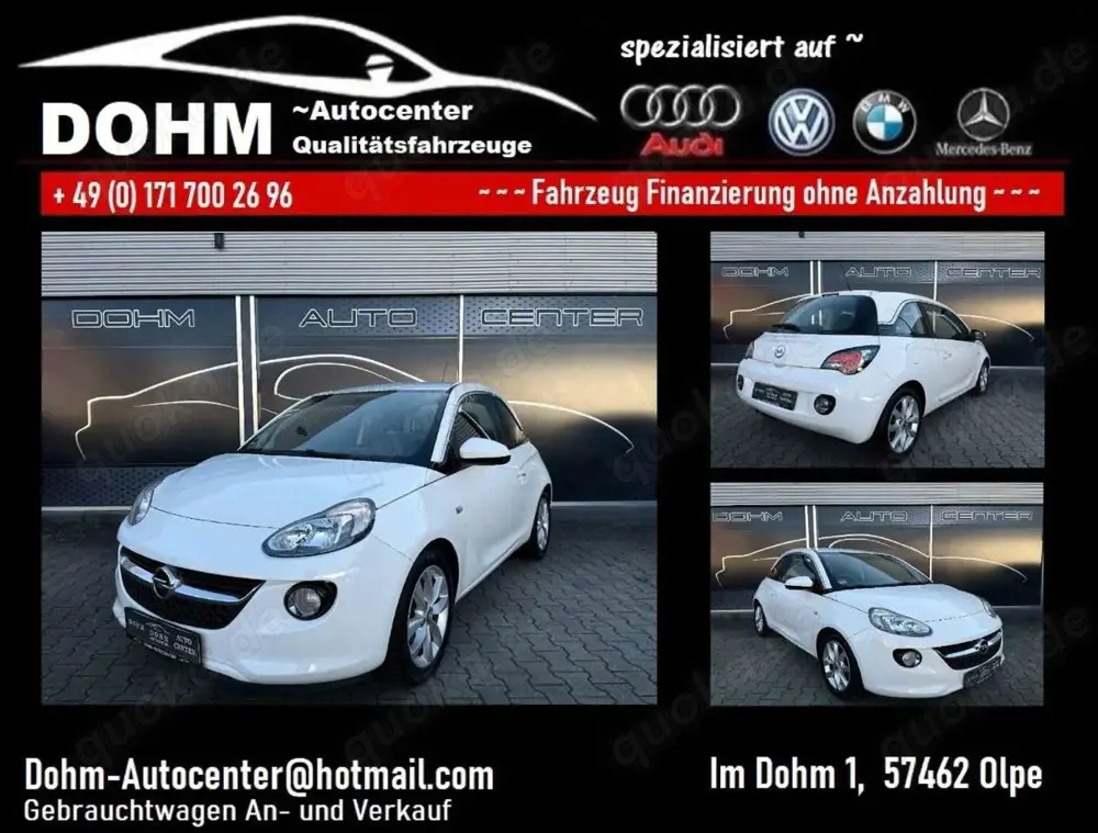 Opel Adam Jam NAVI* 2 Hd. * Klima* Tempomat*