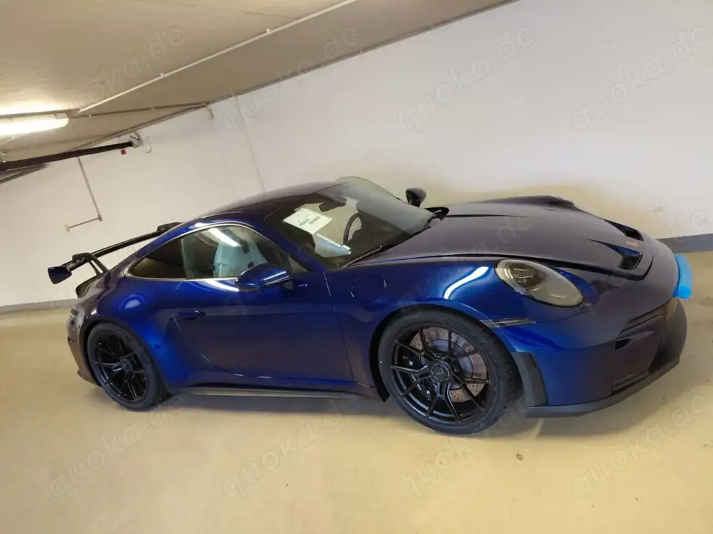 Porsche 992 911 992.2 GT3 Facelift/blau-sw/Mtx/Lift/18W/21