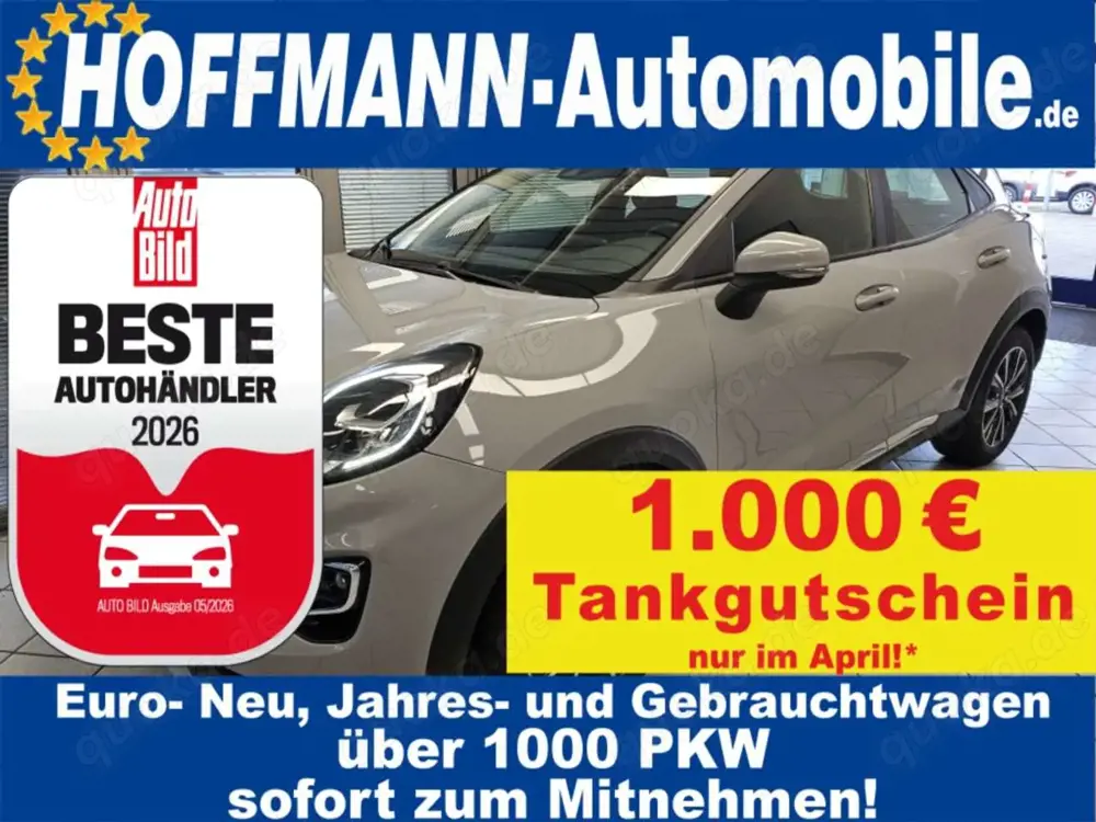 Ford Puma Titanium LED,Sitz+Lenkradheizung,Navi,PDC