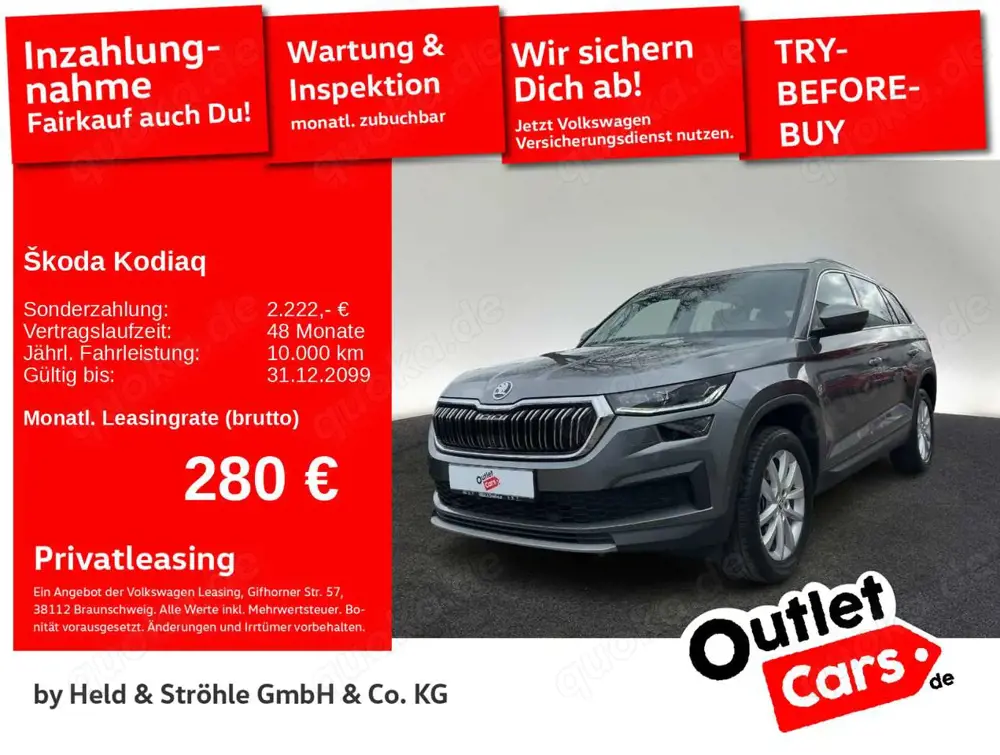 Skoda Kodiaq Style 2.0 TDI DSG AHK 7Si NAV LED KAM SHZ