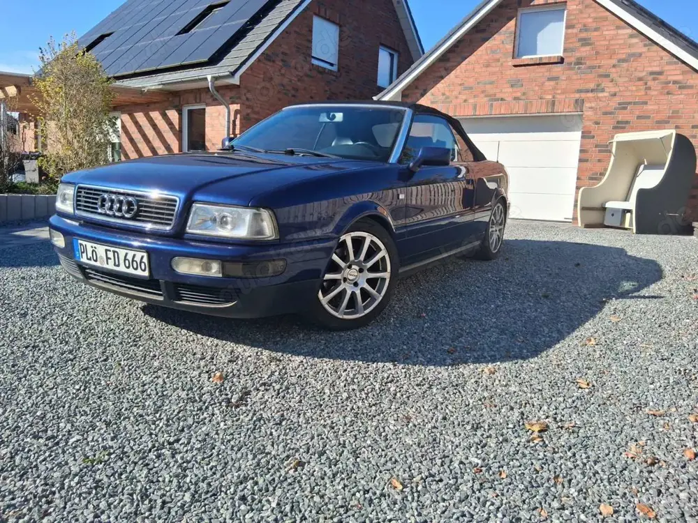 Audi Cabriolet 1.8, LPG, elk.Verdeck,schwarze Ausstattung, Klima
