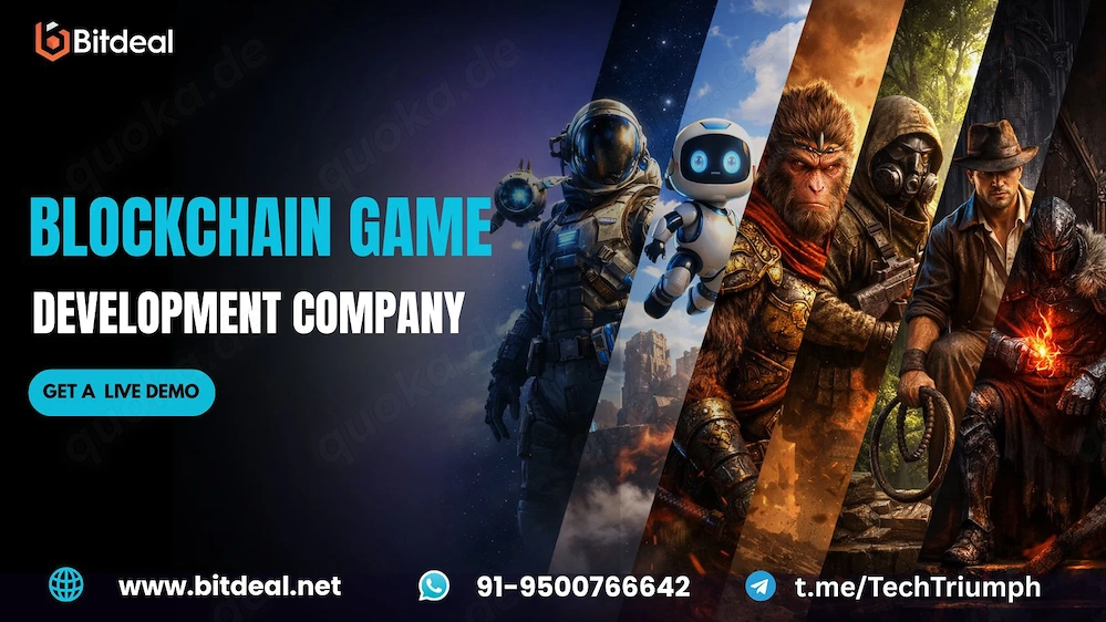 Build Once, Earn Forever with Blockchain Game Development 