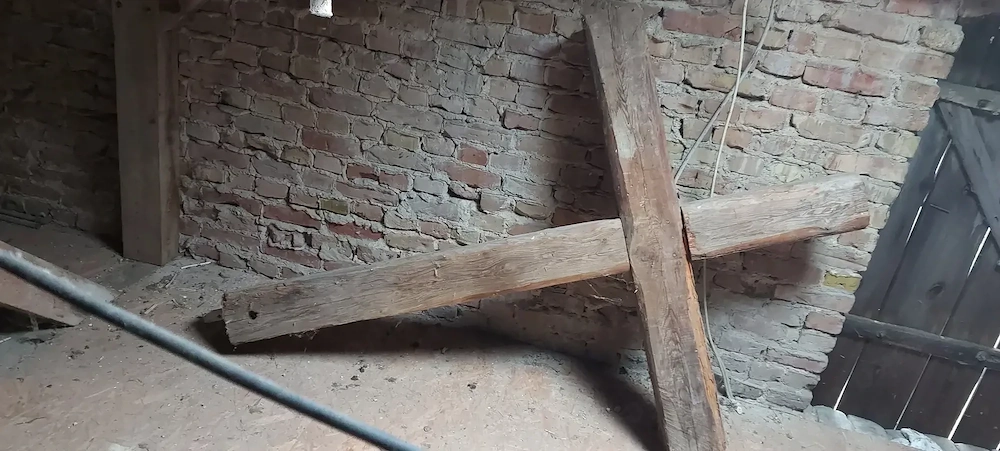 Holzkreuz groß Echtholz