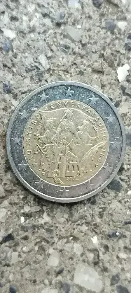 2 euro  2024 A pauleskirchen verfassung