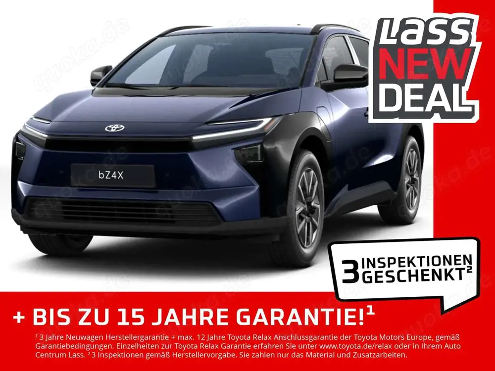 Toyota bZ4X Teamplayer Aktion 6.000 € E-Auto Förderung