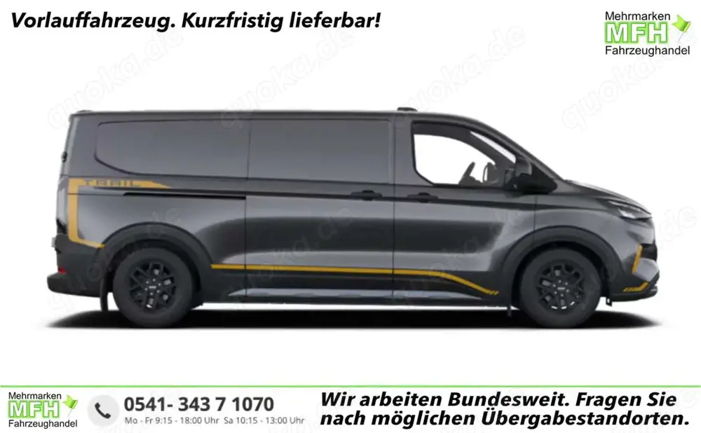 Ford Transit Custom Trail Aut AWD L2 Nav SHZ 17Z 3-S 125 kW (170 PS...