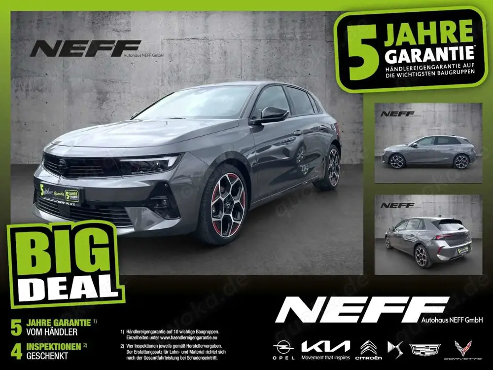 Opel Astra L 1.2 Turbo GS Line 360*Kamera+ACC–Tempomat