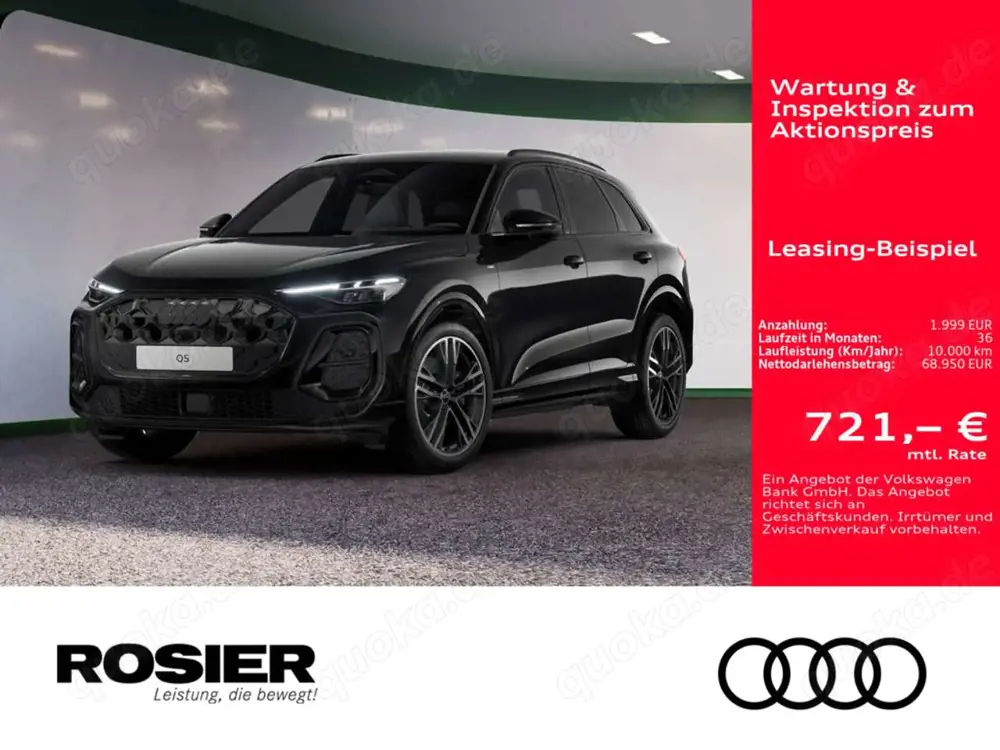 Audi Q5 SUV TDI quattro S Line S tronic AHK ACC BT