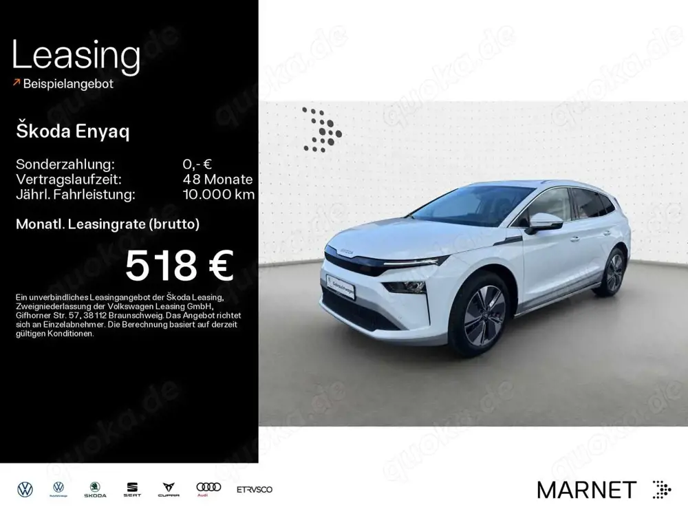 Skoda Enyaq 85x Loft *Navi*Wärmep.*AHK*Pano*El.Heck*Ke
