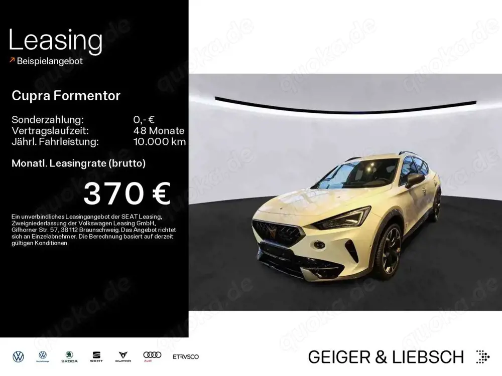 CUPRA Formentor 1.4 e-Hybrid VZ*LED*AHK*KAMERA*PDC*SHZ