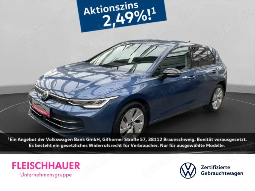 Volkswagen Golf VIII 1.5 eTSI eHybrid Goal AHK-el. kl. Digitales C