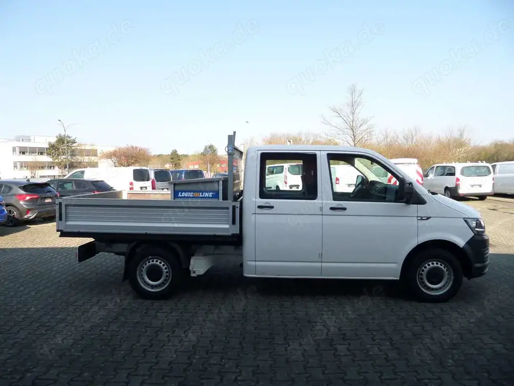 Volkswagen T6 Transporter Pritsche DoKa lang 4x4+5-Sitzer+Klima+Standheizung